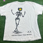 KAWS X Cactus Plant Flea Market White T-Shirt (USED) - Size XL