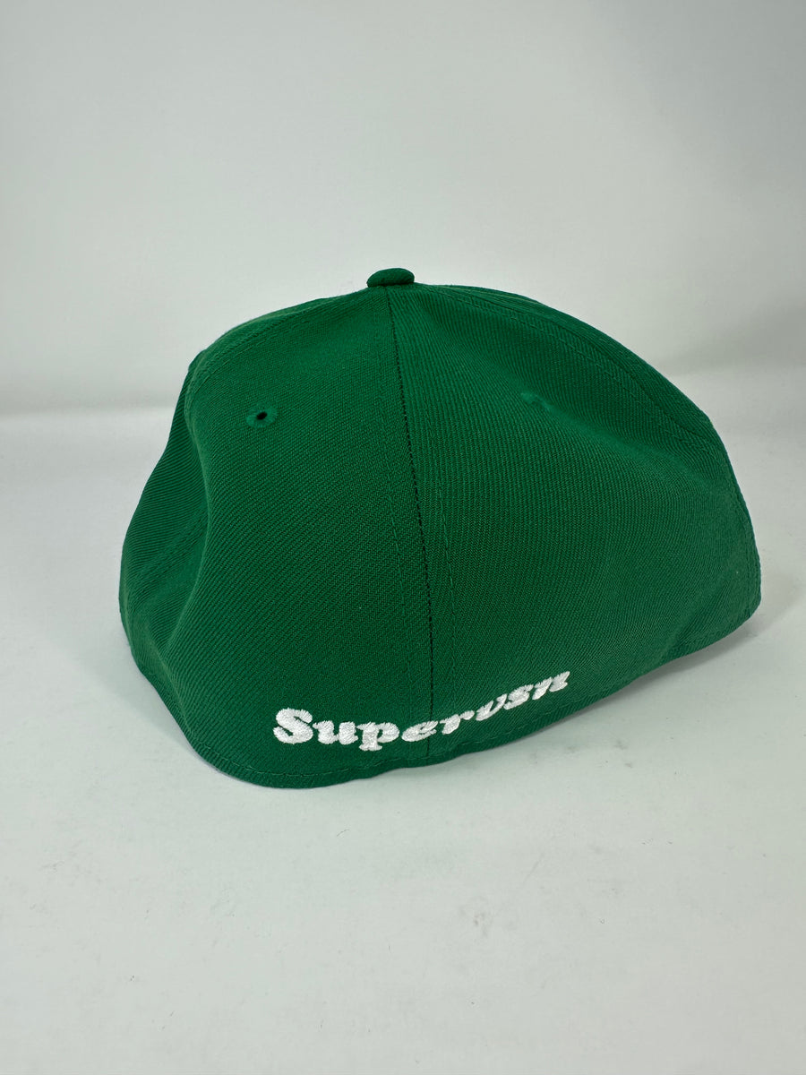 Supervsn Studios X New Era 'Starburst' Green 59Fifty Fitted Hat - Size 7 1/2