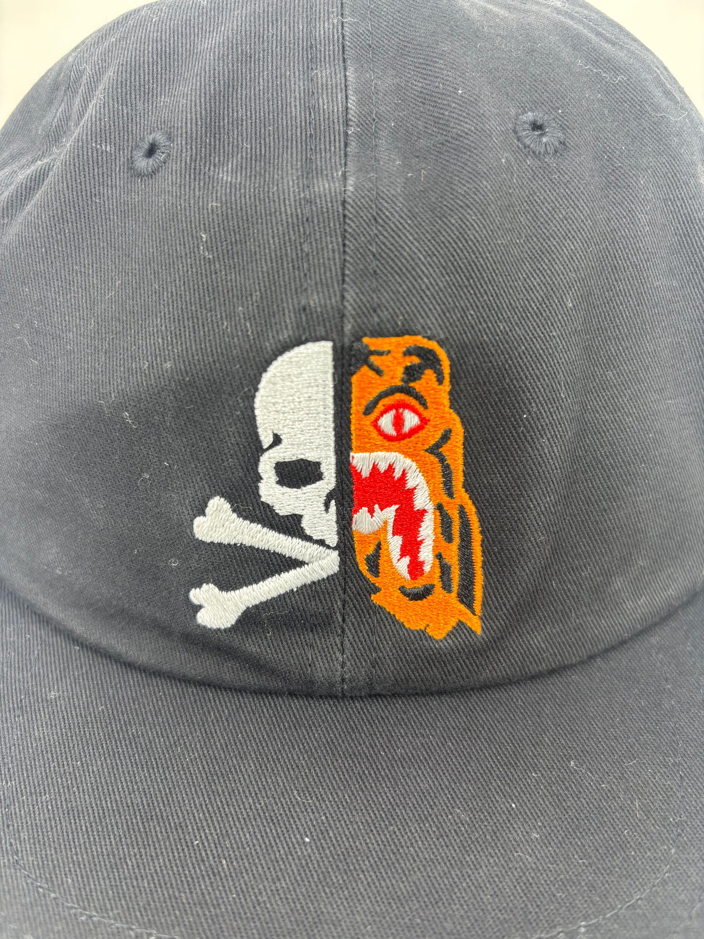 Bape X Mastermind World Tiger/Skull Logo Adjustable Panel Hat