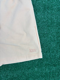 Kith Womens Rayne Sweatshort Sun Coral Orange Size Medium