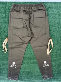 Mastermind World Embroidered Olive Cargo Pants Size Medium (MSRP: $1,800)