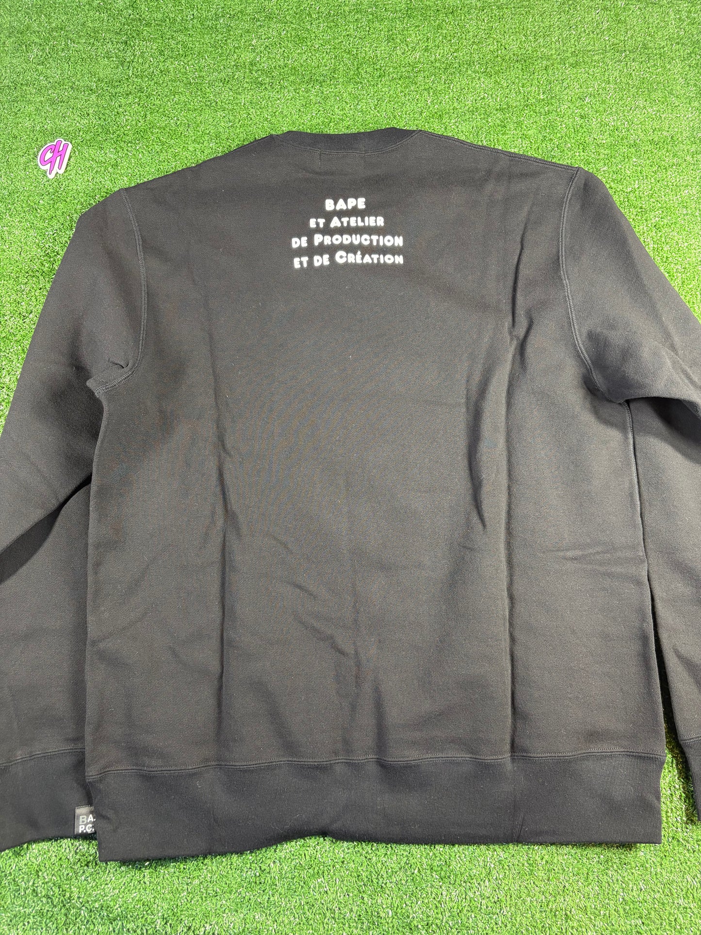 BAPE X APC Milo Cloud Crewneck Sweater Size XXL