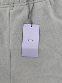 Kith Womens Rayne Sweatshorts Green Khaki Size Large