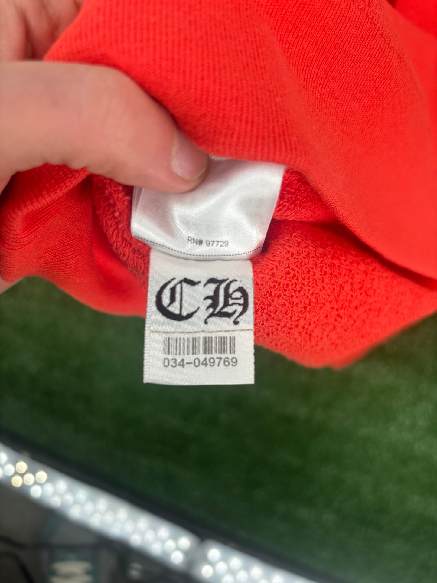 Chrome Hearts Matty Boy "Sadistic Lipstick" Red Pullover Hoodie Size XL