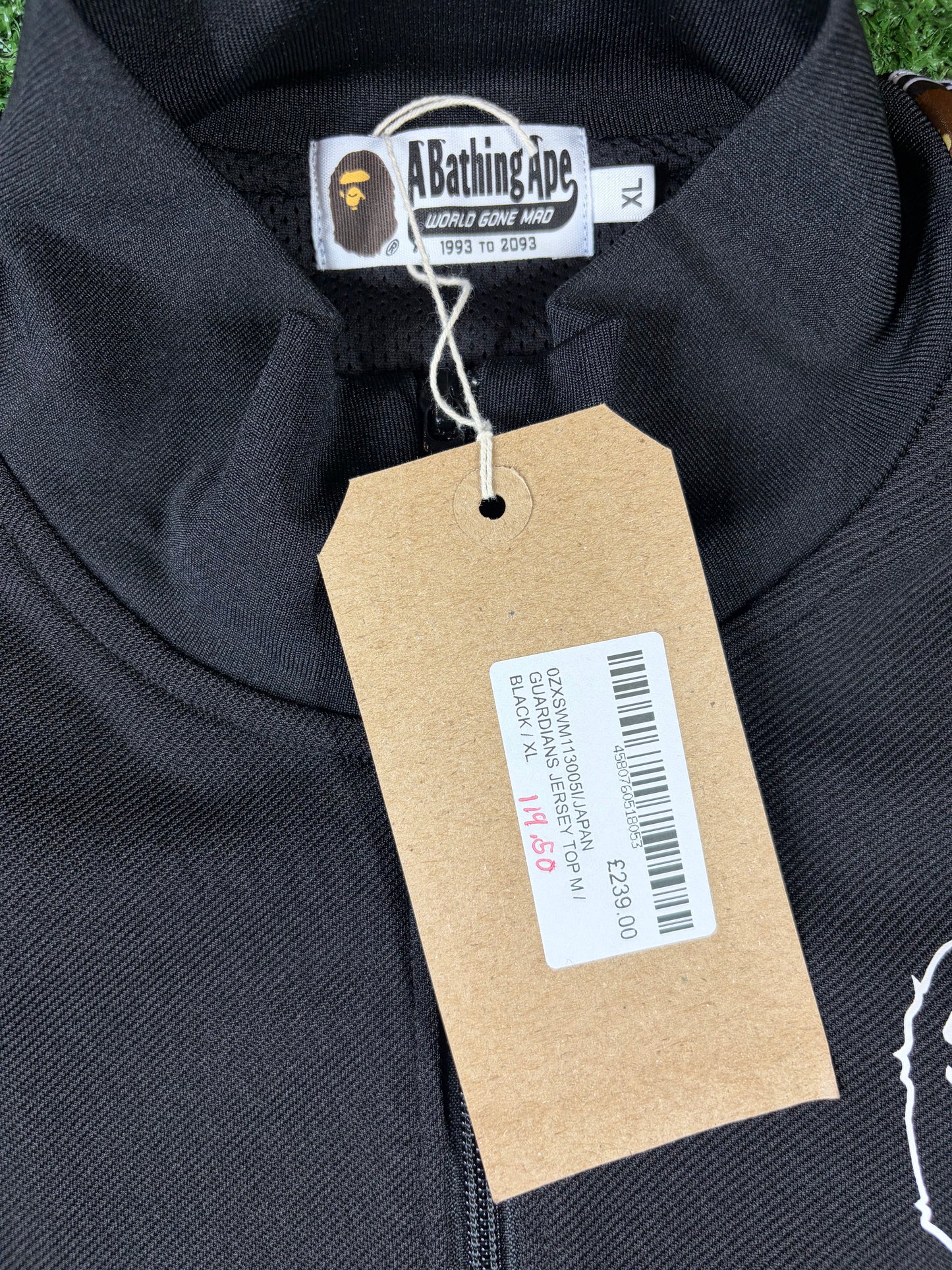 Bape Fujin Raijin 'Japan Guardians' Track Jacket Size XL