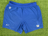 NFL New York Giants Nike Dri-Fit Men's Blue Training Shorts Size XXL