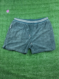 Kith Graham Velour Forest Green Men's Shorts (USED) - Size XL