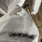 Chrome Hearts Scroll Logo White Pocket L/S T-Shirt Size Small