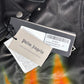 Palm Angels Burning Perfecto Logo Leather Jacket Size Small (MSRP:$3,590)