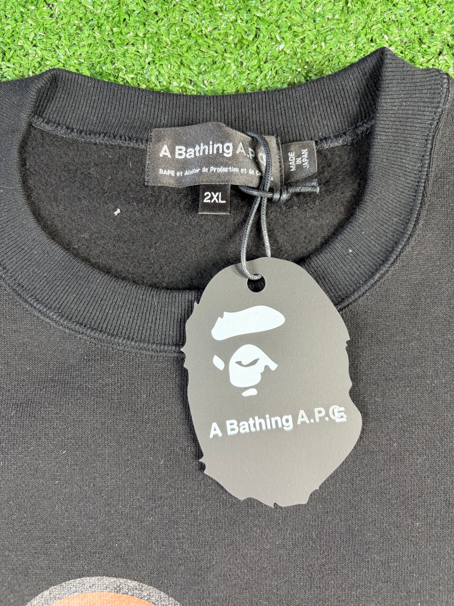 BAPE X APC Milo Cloud Crewneck Sweater Size XXL