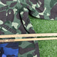 BAPE X Undefeated Color Camo Flannel Jacket Size XL