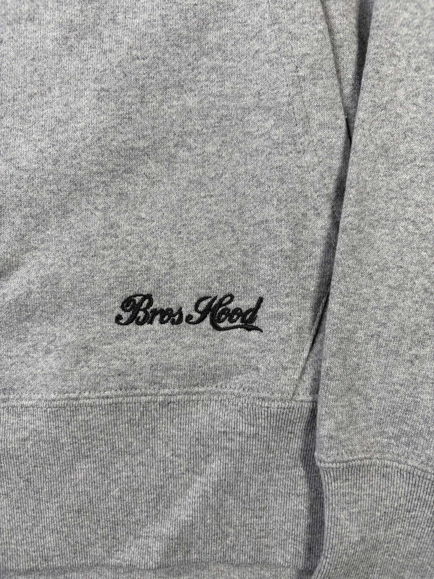 BAPE x Neighborhood Relaxed Fit Grey Pullover Hoodie Large