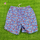Vineyard Vines 'Shrimps' Printed Men's Blue Swimtrunks - Size Medium