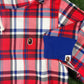 Bape London Plaid Check Wide Pullover Hoodie Size XXL