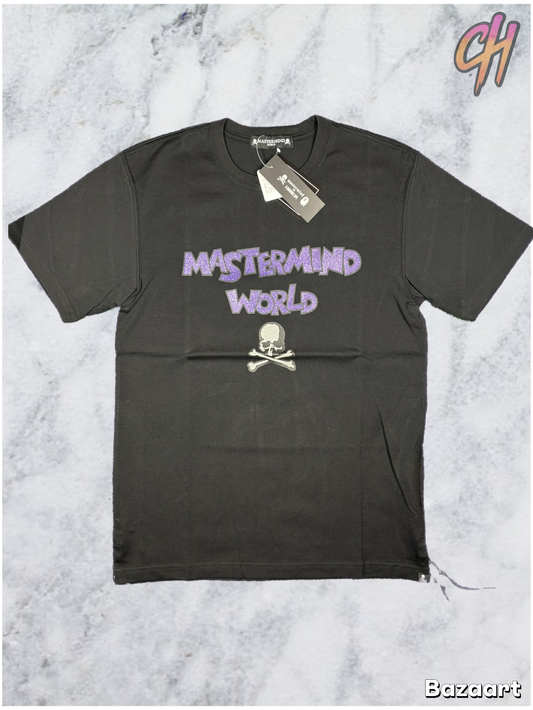 Mastermind Vs. Bape 'Be Strong' Black T-Shirt Size Large