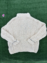 Palm Angels Butter Black Knitted A Sweater Size XS (MSRP: $1,232.00)