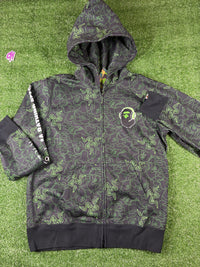 Bape X Razer Neon Camo Full-Zip Hoodie Size XL