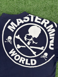 Mastermind World 2-Color Black/Navy T-Shirt Size Medium (MSRP: $965.00)
