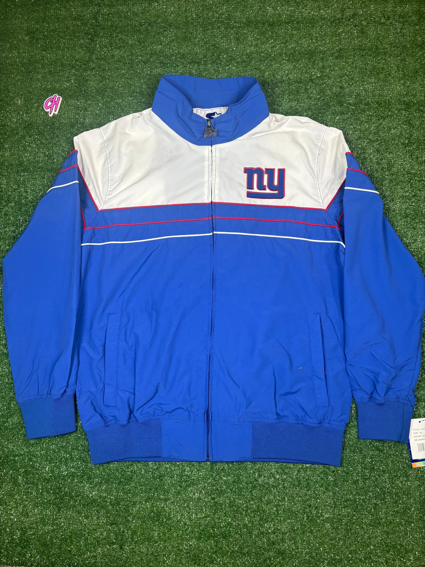 NFL New York Giants Official Starter Brand Windbraker Jacket