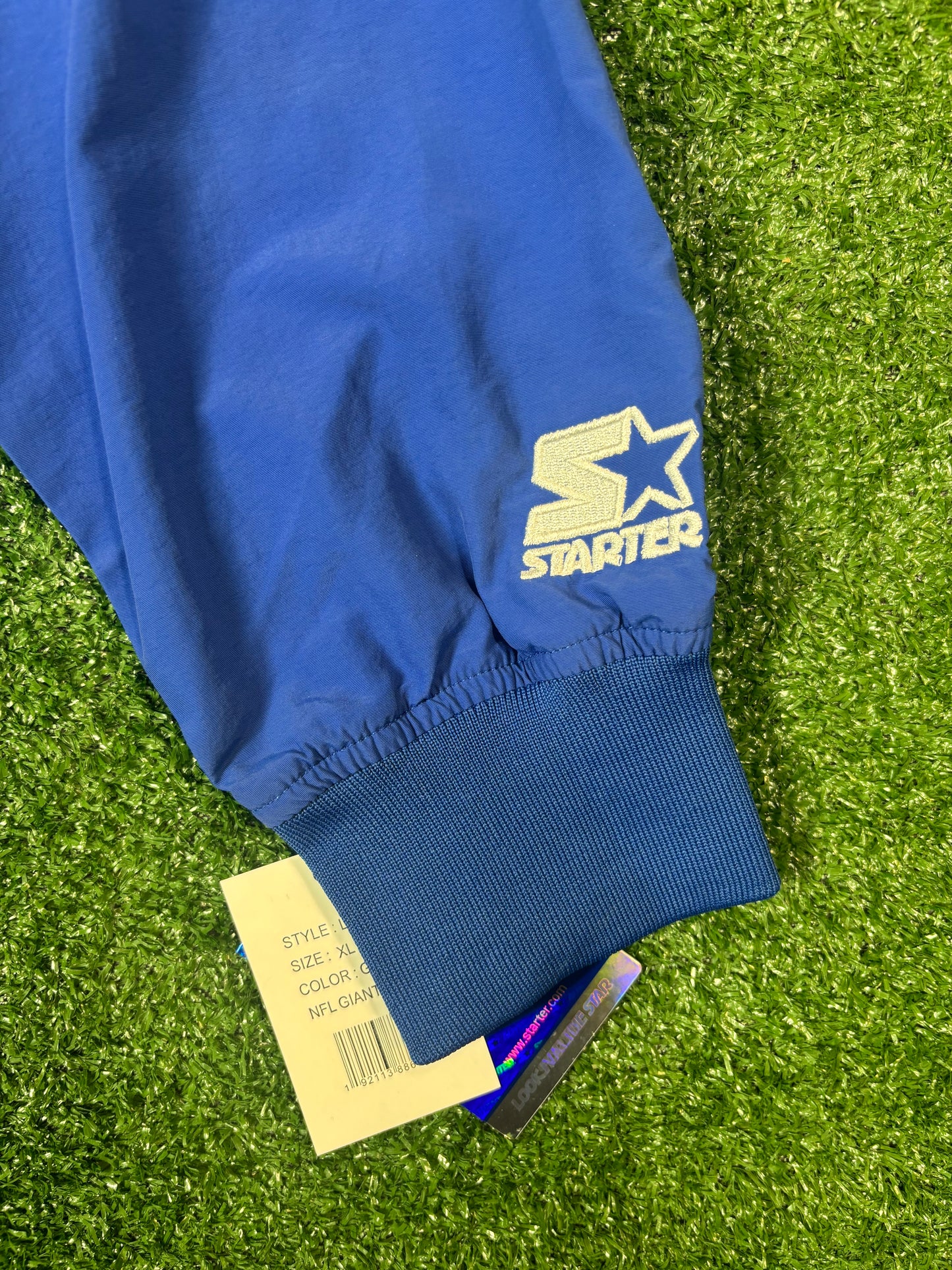 NFL New York Giants Official Starter Brand Windbraker Jacket