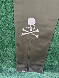 Mastermind World Embroidered Olive Cargo Pants Size Medium (MSRP: $1,800)
