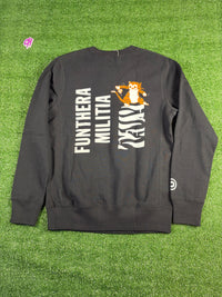 Bape Tiger Black Crewneck Sweater FW21 Size Small
