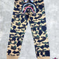 Bape 1st Camo Shark Slim Sweat Pants SS22 Size Large