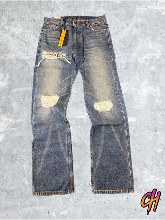 RHUDE Authentic Boxer Indigo Denim Mens Jeans Size 31 MSRP:$748.00