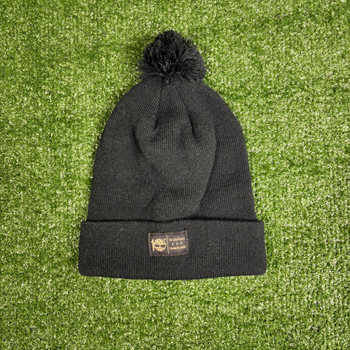 10 Deep NYC X Timberland Pom-Pom Black Beanie