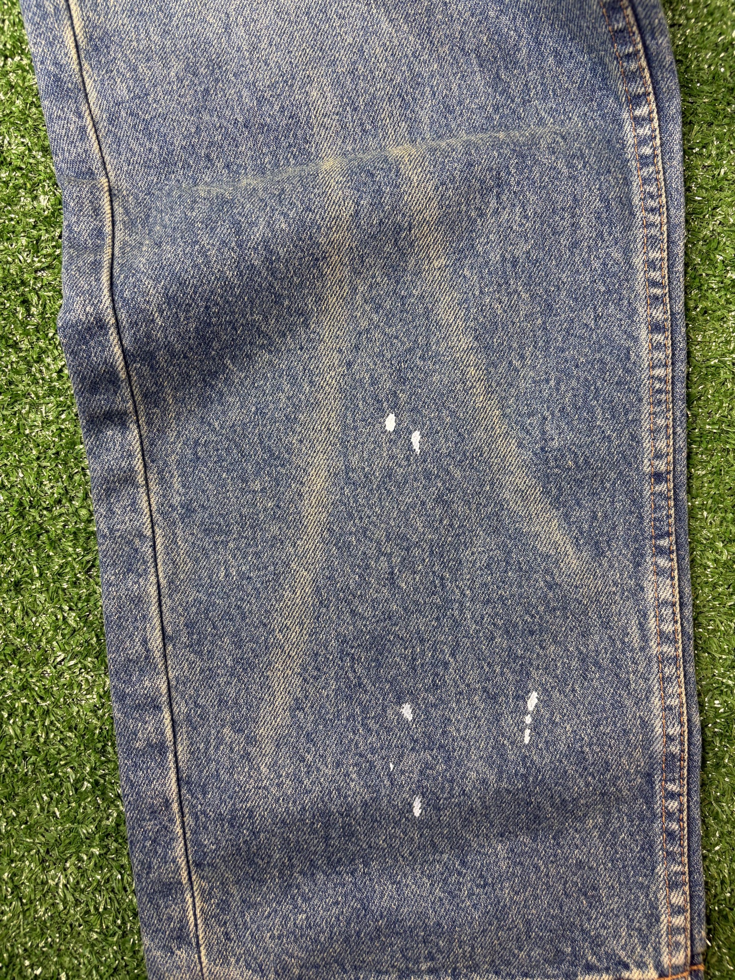 RHUDE Authentic Wide Leg Denim Indigo Jeans Mens Size 34 MSRP:$795.00