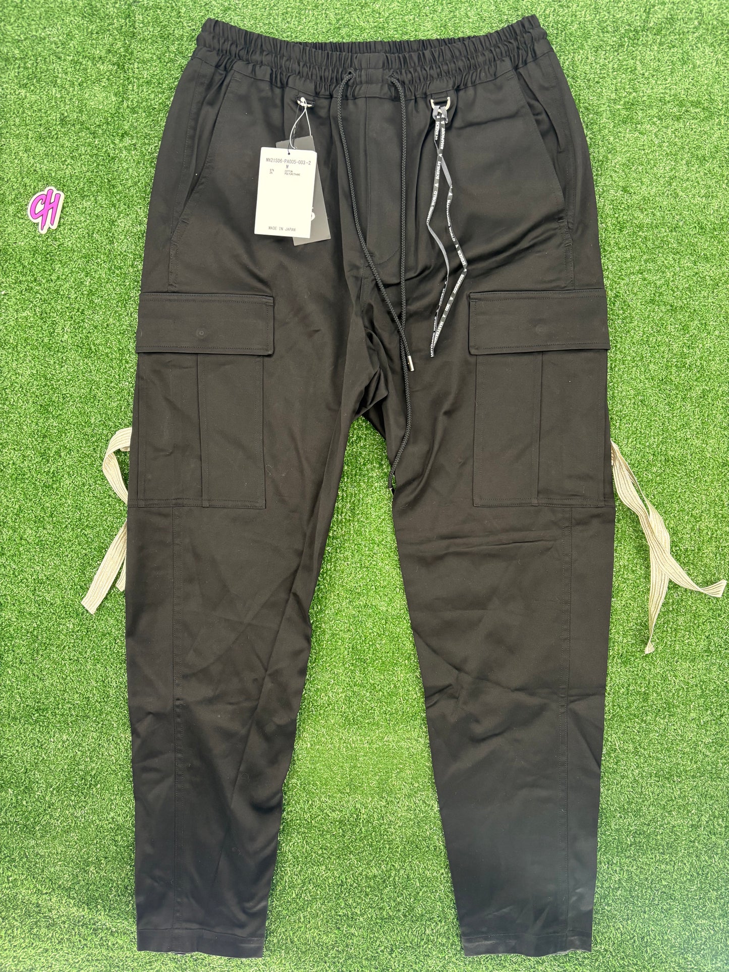 Mastermind World Masterseed Black Cargo Pants Size Medium (MSRP: $1,685)