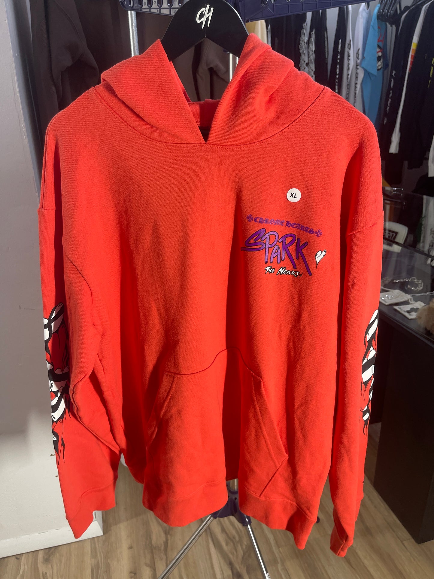 Chrome Hearts Matty Boy Sadistic Lipstick Hoodie