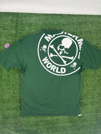 Mastermind World Split Tone Olive/Green T-Shirt Size Large (MSRP: $962.00)