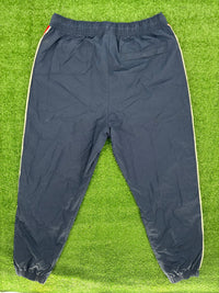 Vintage Nike Check Striped Navy Winbreaker Pants Size Large