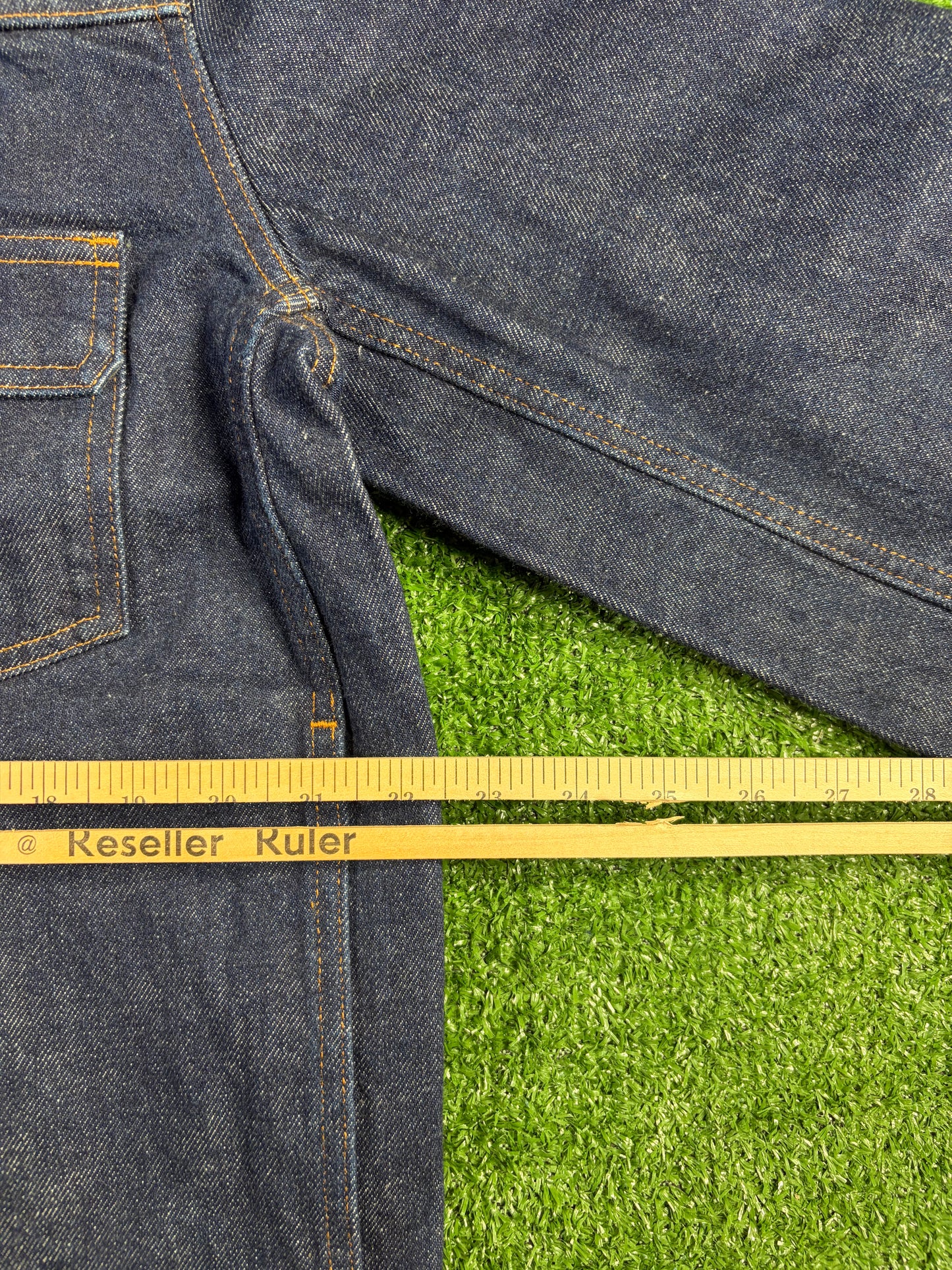 Bape APC 1st Camo Hooded Denim Jacket Size XL