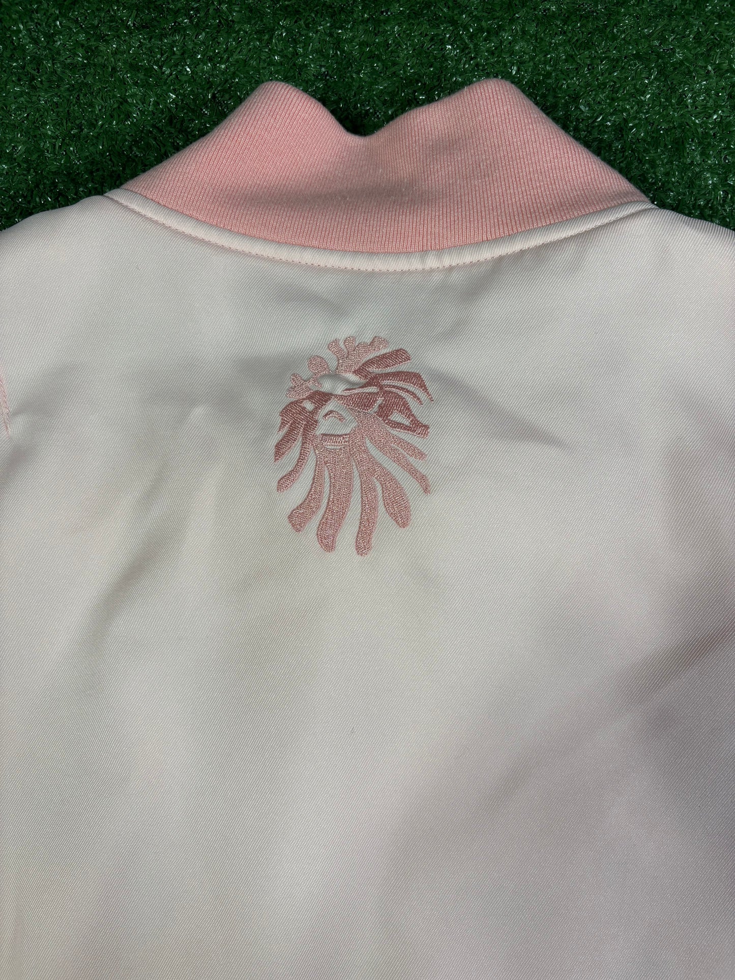 Bape Black Pink Satin Bomber Jacket Size XL (MSRP: $900)