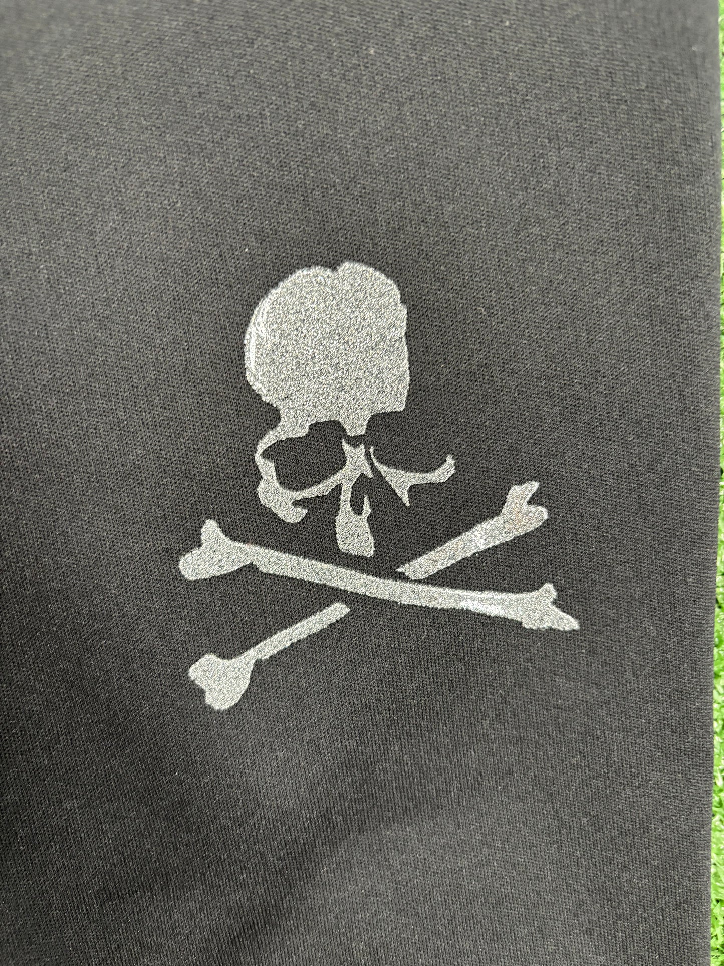 Mastermind Color Ribbed Black Track Pants Size Large (MSRP: $1,279)