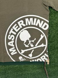 Mastermind World Split Tone Olive/Green T-Shirt Size Large (MSRP: $962.00)