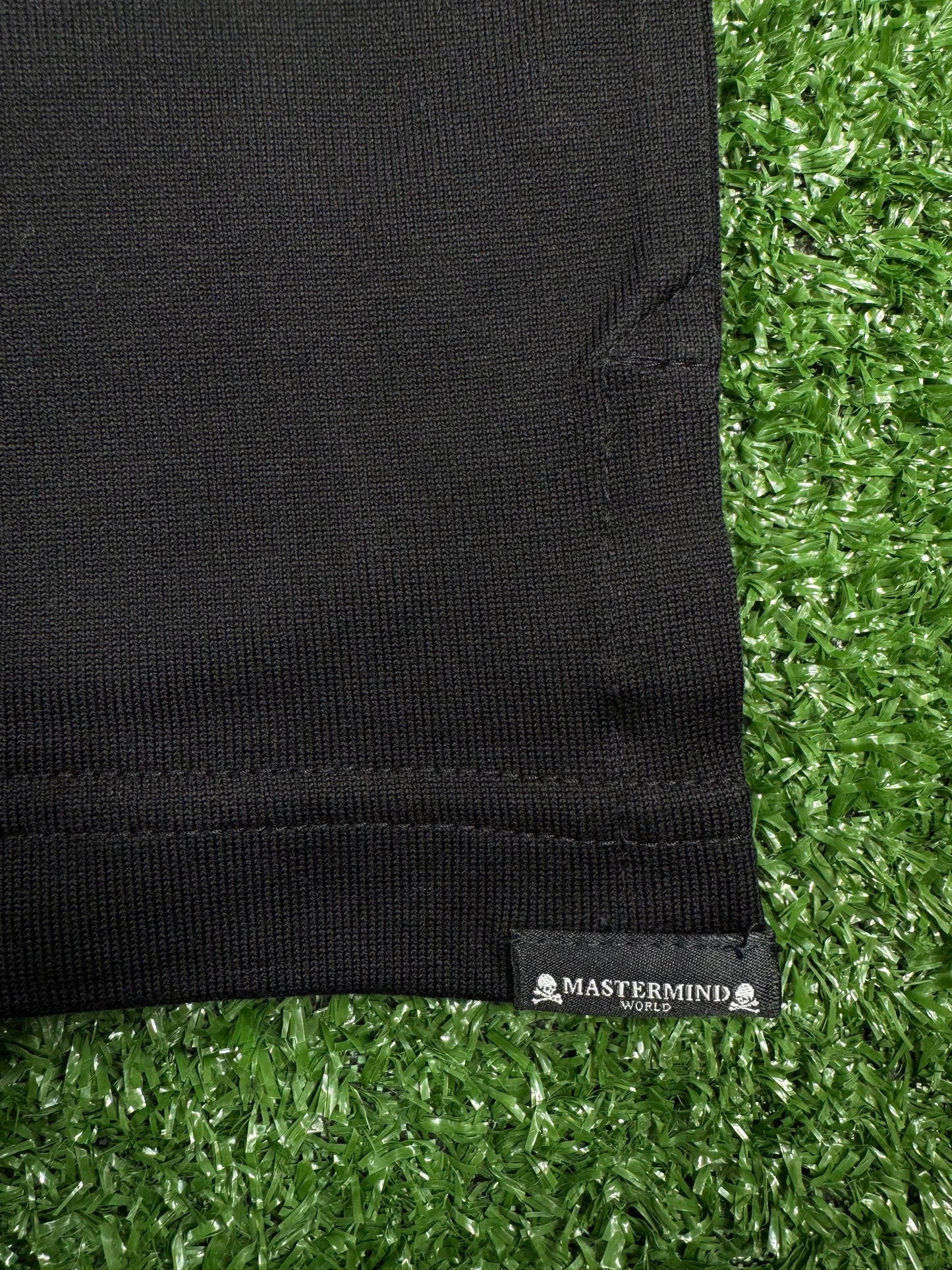 Mastermind Vs. Bape Boxed Logo Black S/S T-Shirt Size Large