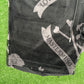 Mastermind World All Over Skull Velour Black Sweatshorts Size Large (MSRP: $1,290)
