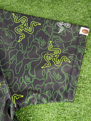 Bape X Razer Fading Neon Camo Team Tee Size Large