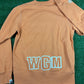 BAPE Embroidered Orange Shark Crewneck Sweater Large