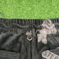 Mastermind World All Over Skull Velour Black Sweatshorts Size Large (MSRP: $1,290)