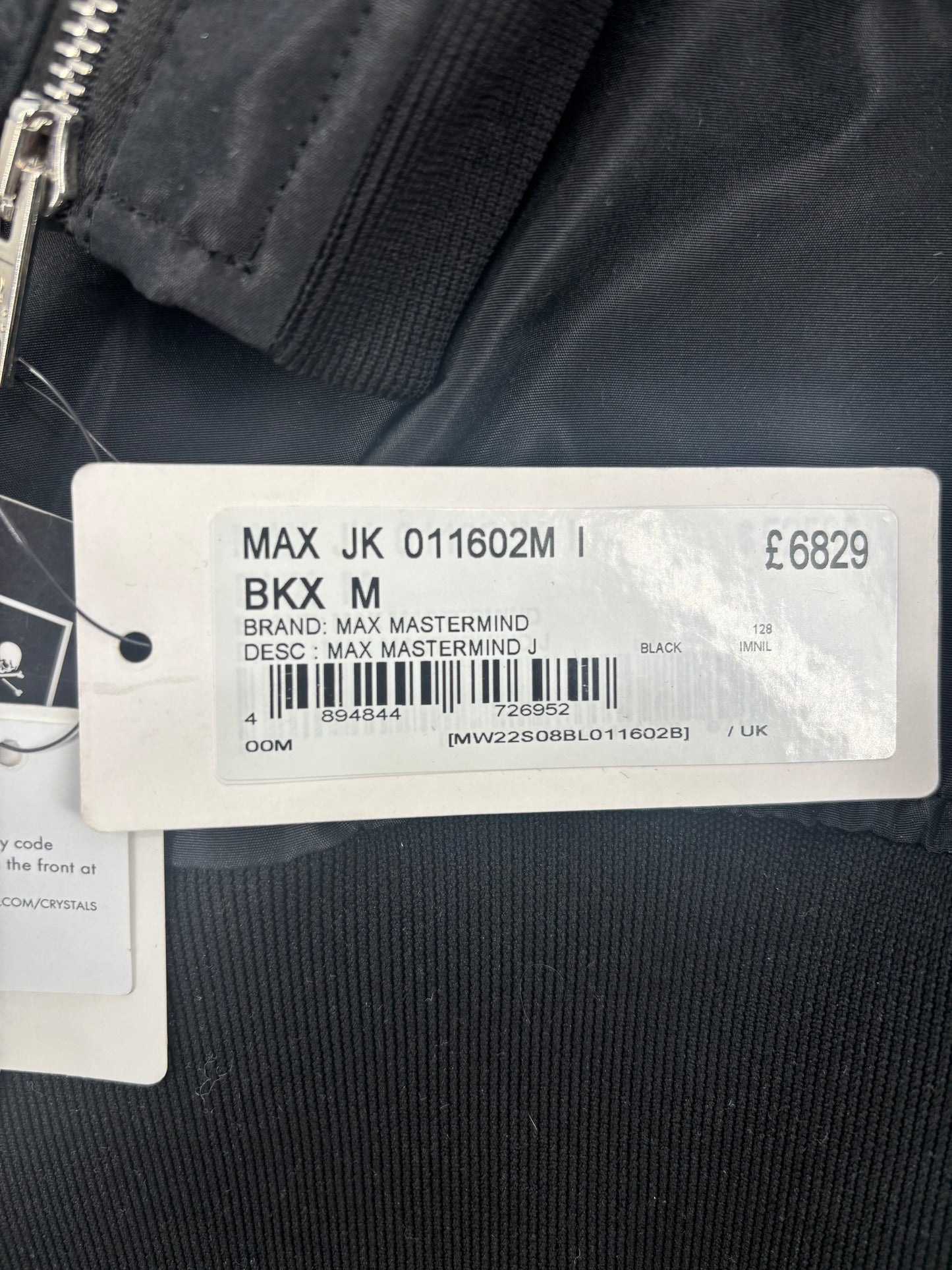 Mastermind Combinated Varsity Jacket Size Medium (MSRP: $8,025)