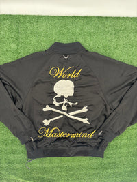 Mastermind World Black Silk Bomber Jacket Size Large (MSRP: $4,900)
