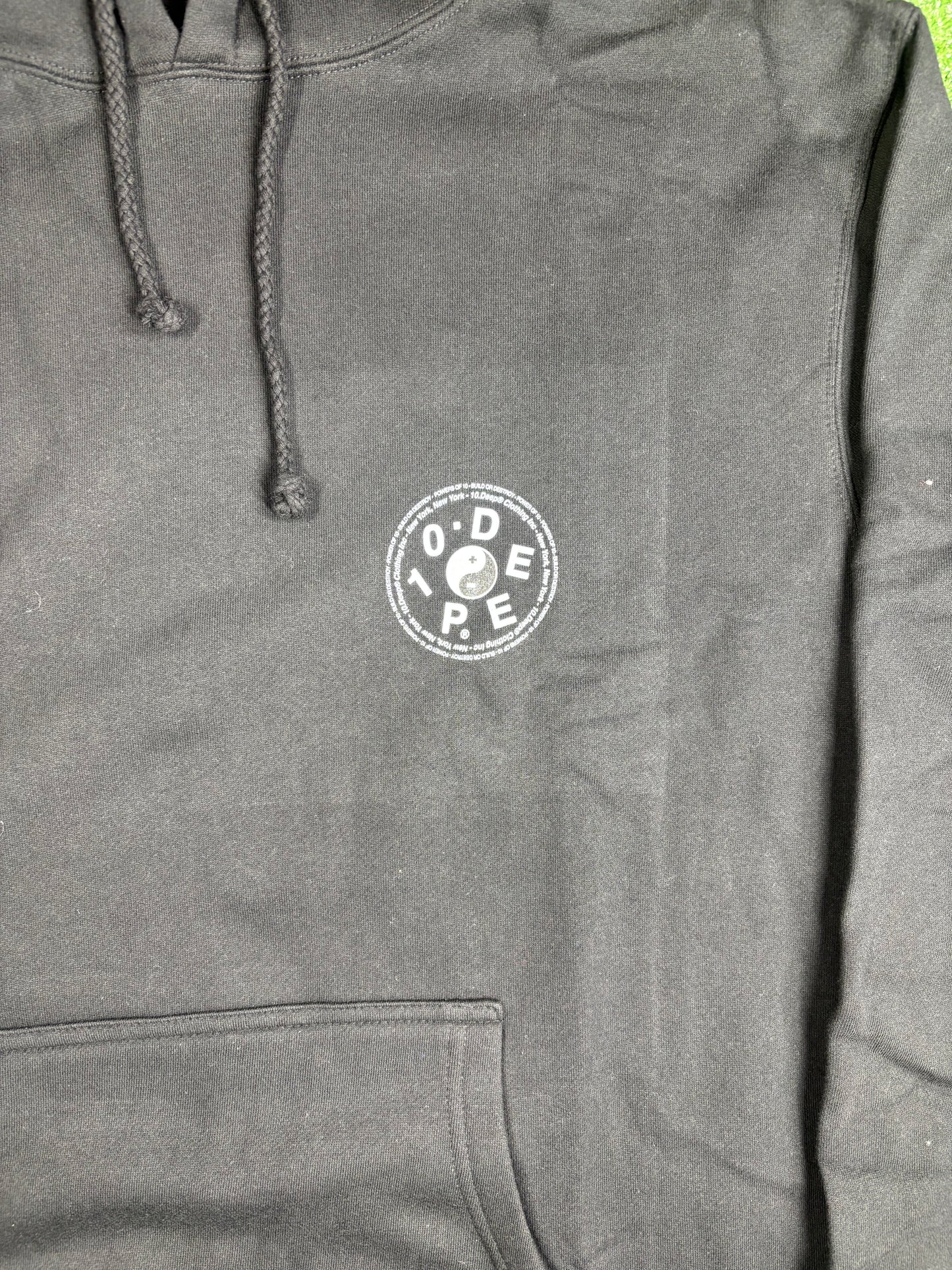 10 Deep ‘Rise & Fall’ Black Pullover Hoodie Brand New