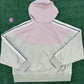 Palm Angels Two Tone 'Beige/Rose' Hooded Track Jacket Size XL (MSRP: $625.00)