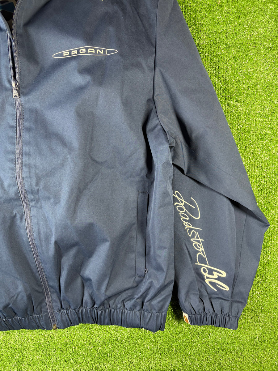 Bape X Pagani Navy Blue ABC Camo Jacket Size Medium