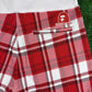 BAPE London Exculsive Red Check Sweatshorts Size XL