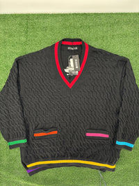 Mastermind World Knitted Jersey Sweater Size Large (MSRP: $1,600)